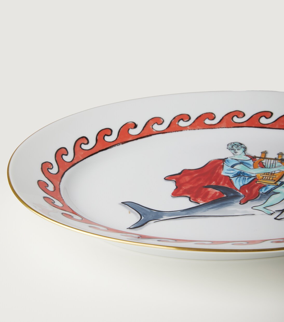 طبق Il Viaggio di Nettuno من Luke Edward Hall | Ginori 1735