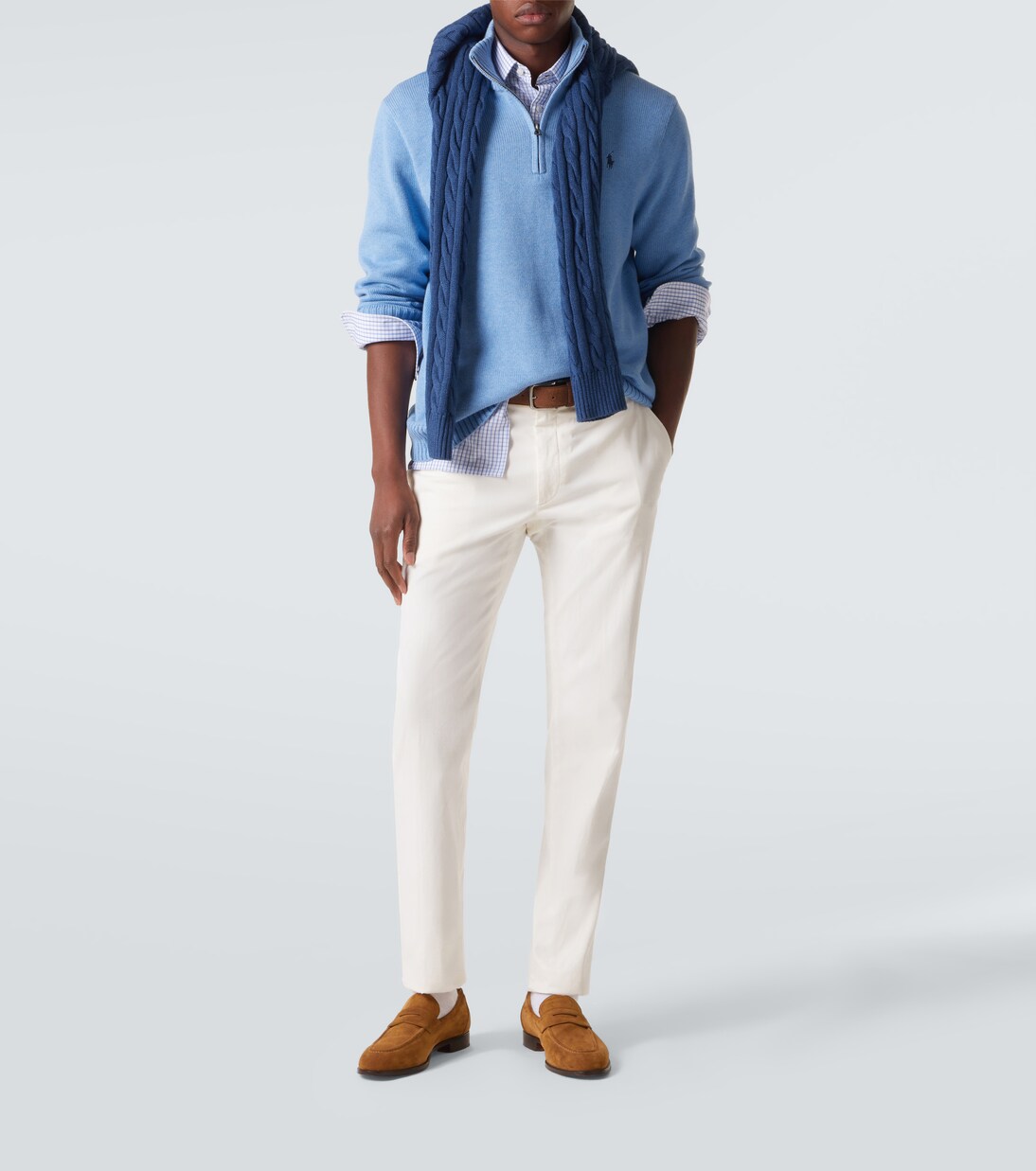 Cotton half-zip sweater | Polo Ralph Lauren