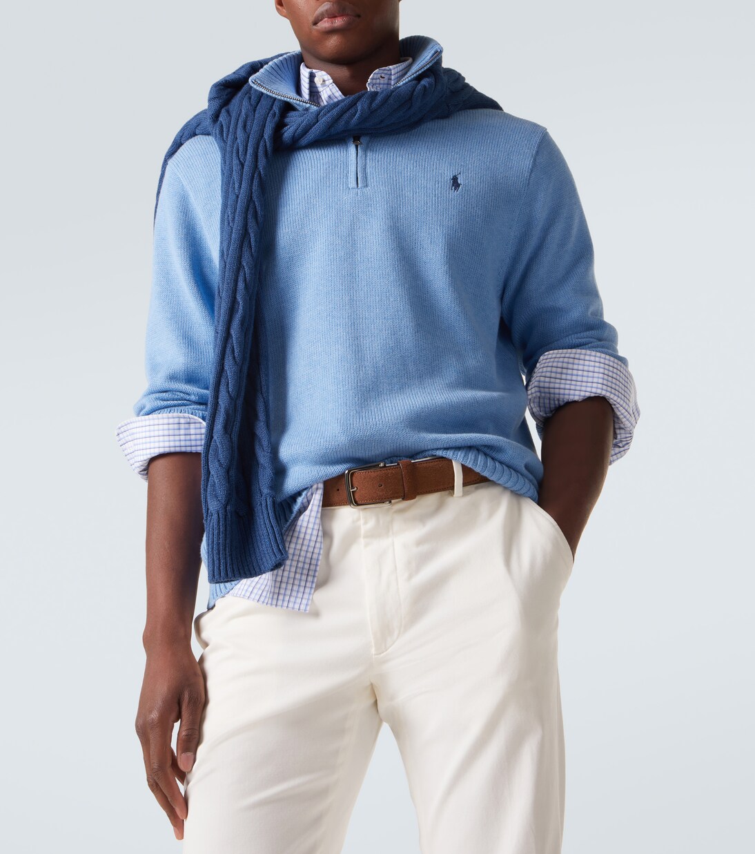 Cotton half-zip sweater | Polo Ralph Lauren
