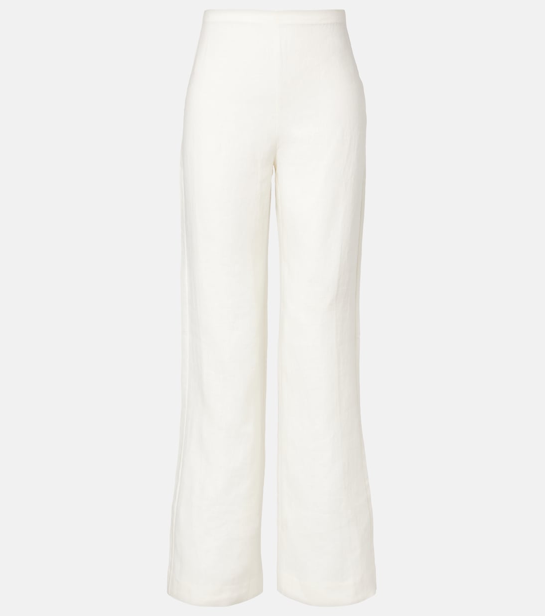 Ilride high-rise linen straight pants | Faithfull