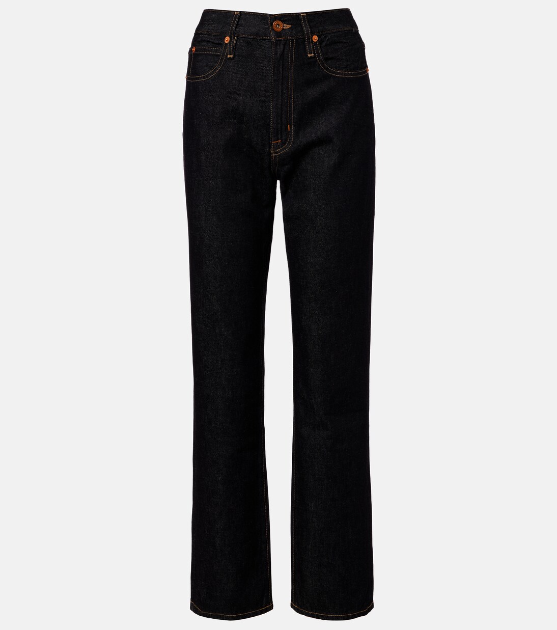 London high-rise straight jeans | Slvrlake