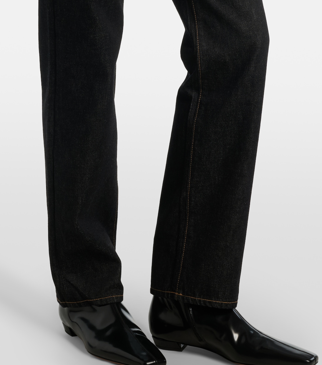 London high-rise straight jeans | Slvrlake