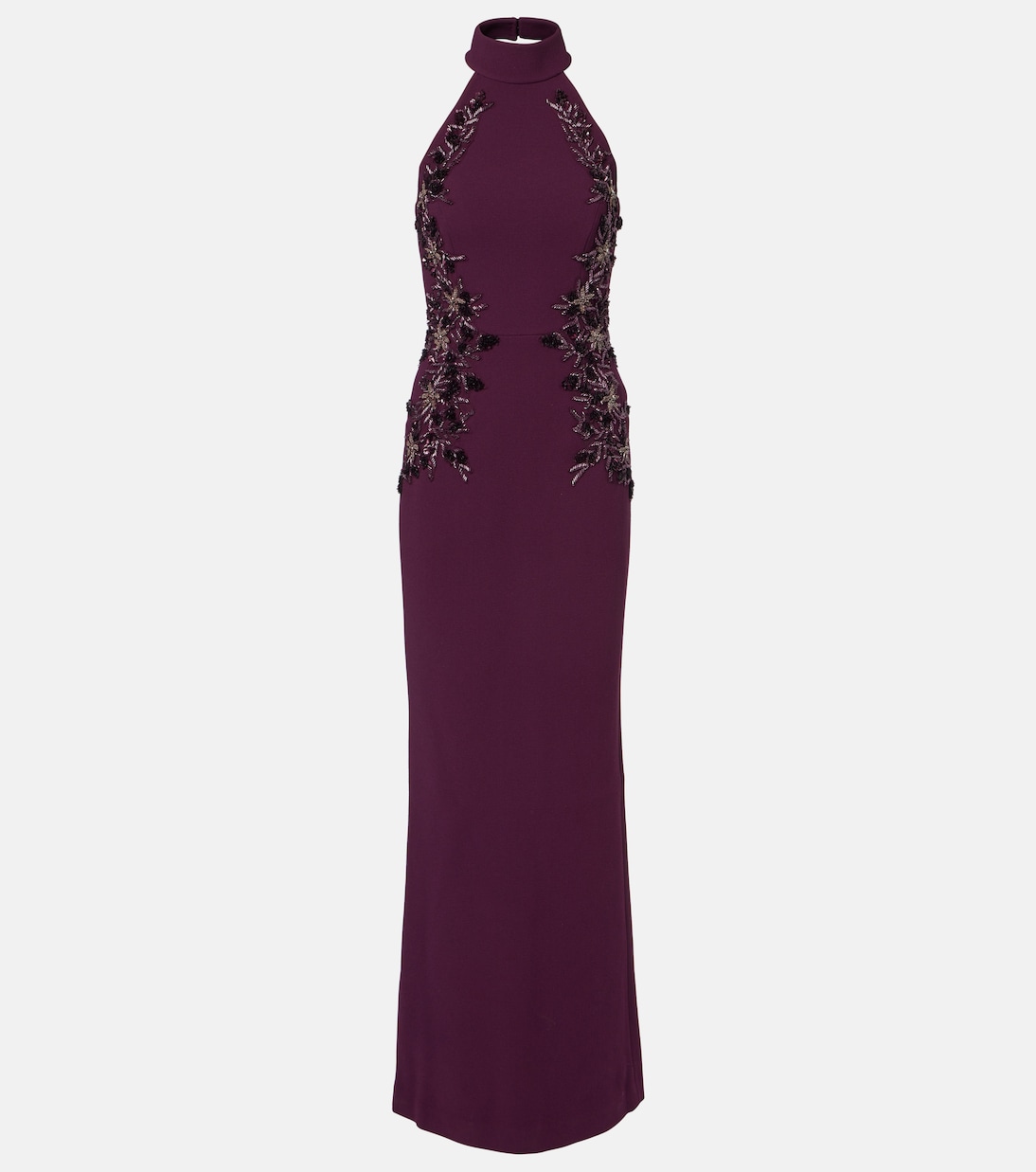 Beatrice embellished crêpe gown | Rebecca Vallance
