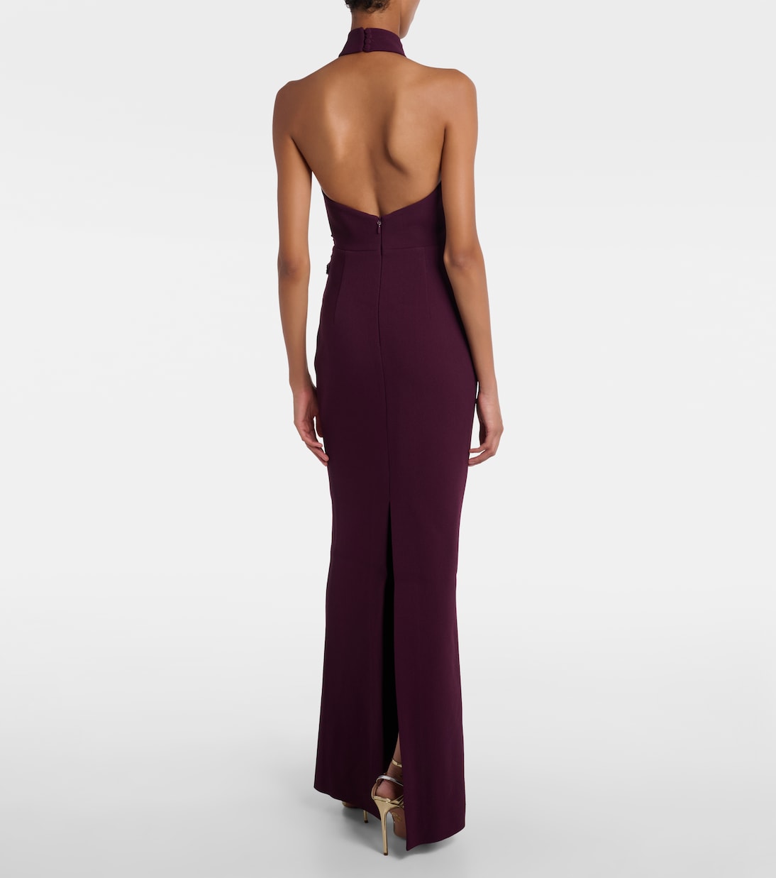 Beatrice embellished crêpe gown | Rebecca Vallance