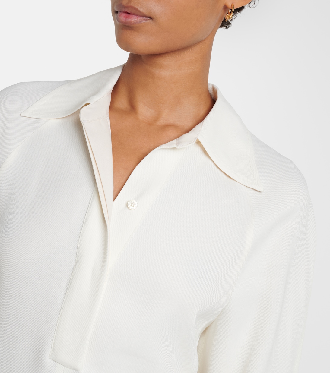 Midikleid aus Cady | Victoria Beckham