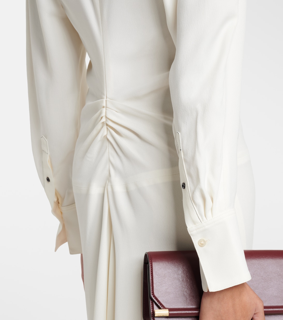 Midikleid aus Cady | Victoria Beckham