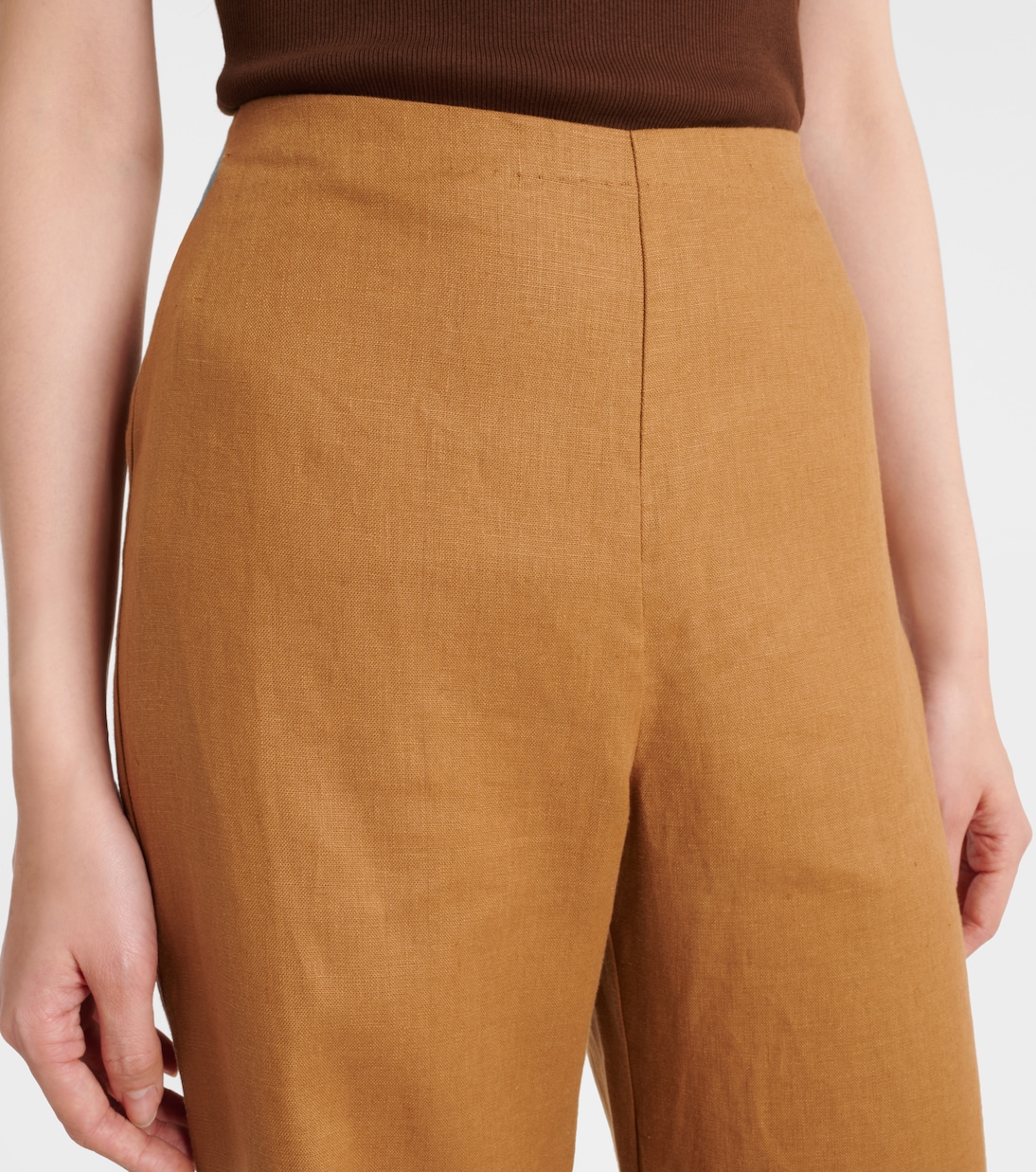 Pantaloni Ilride in lino a gamba larga | Faithfull