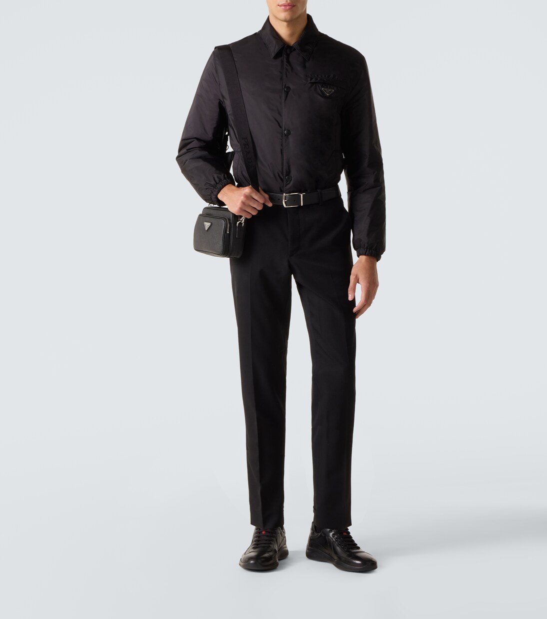 Sneakers Prada America's Cup aus Leder | Prada