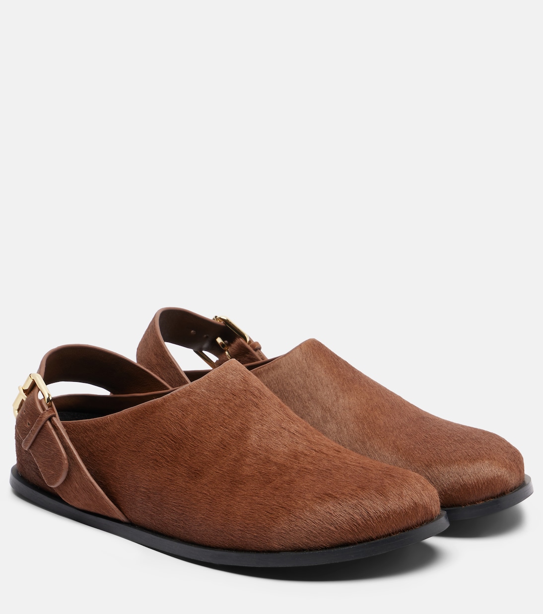 Slingback-Slippers Louis aus Kalbshaar | A.Emery