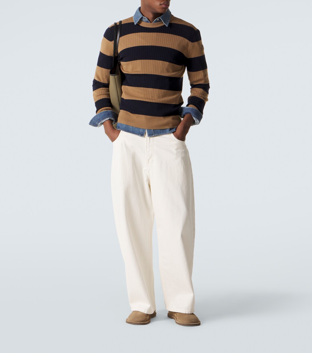Striped wool sweater | Moncler