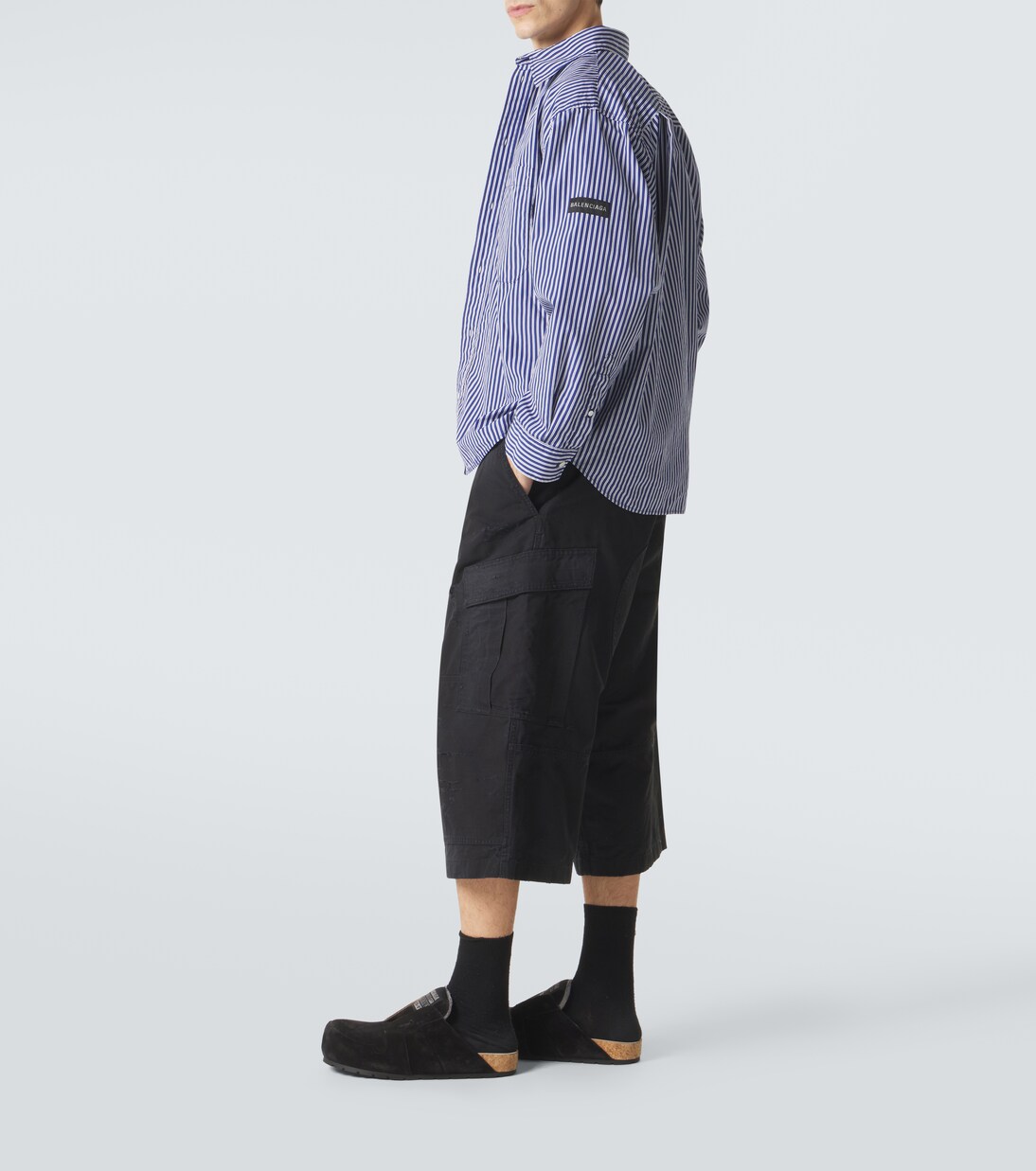 Dumbo suede slides | Balenciaga