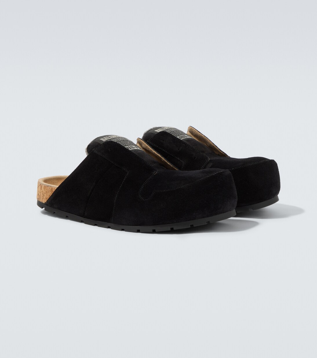 Dumbo suede slides | Balenciaga