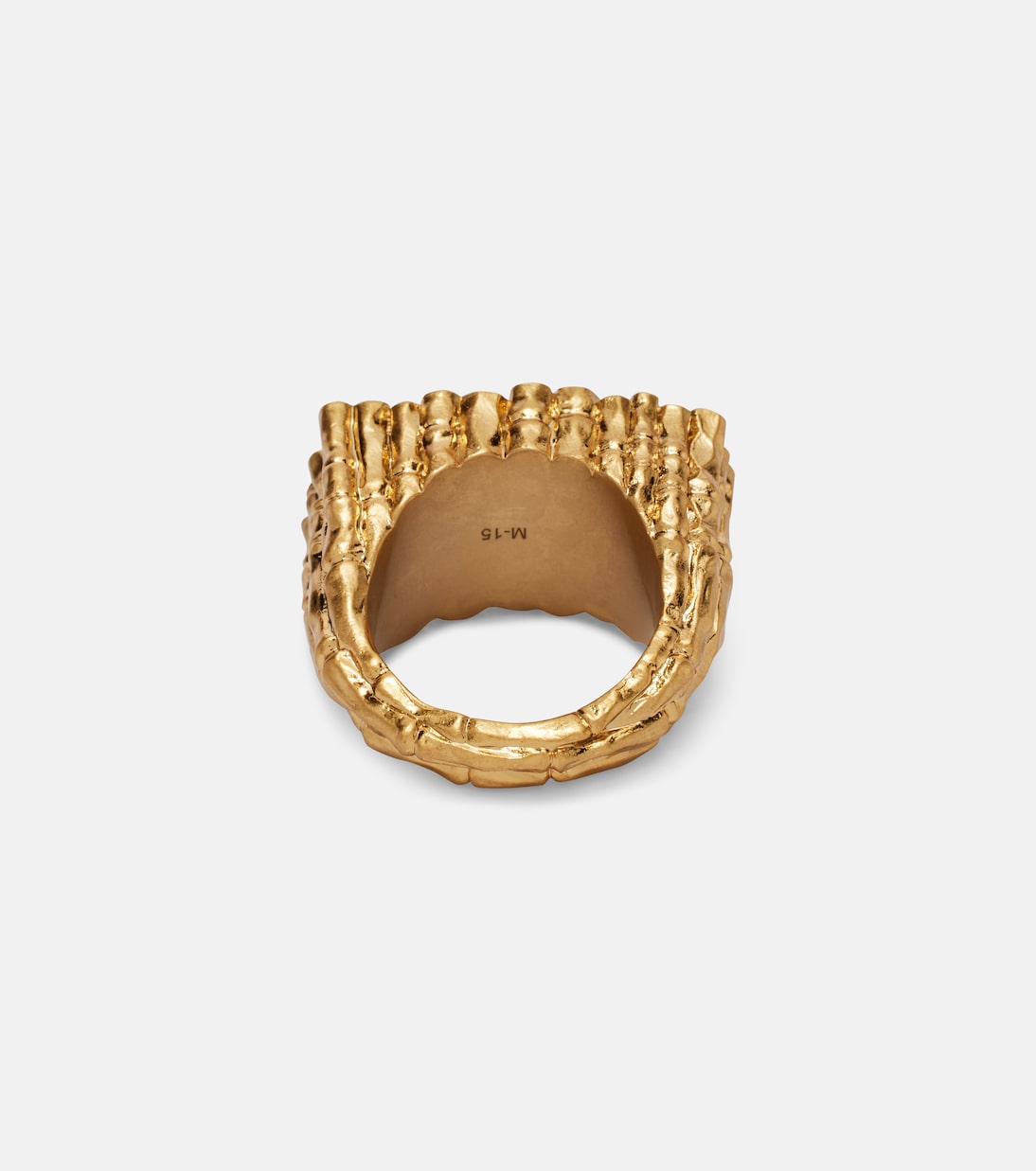Wisp embellished gold-plated ring | Zimmermann