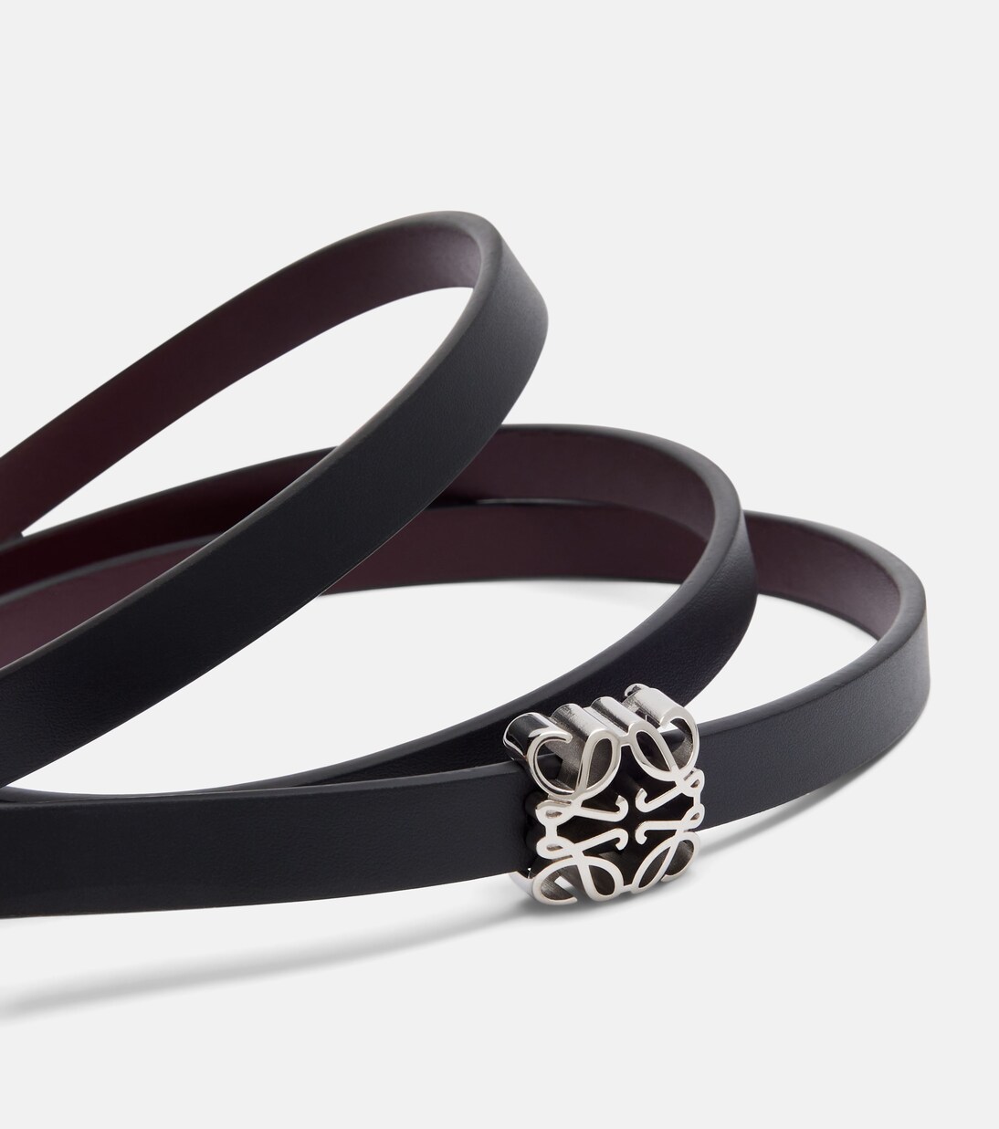Anagram reversible leather belt | Loewe