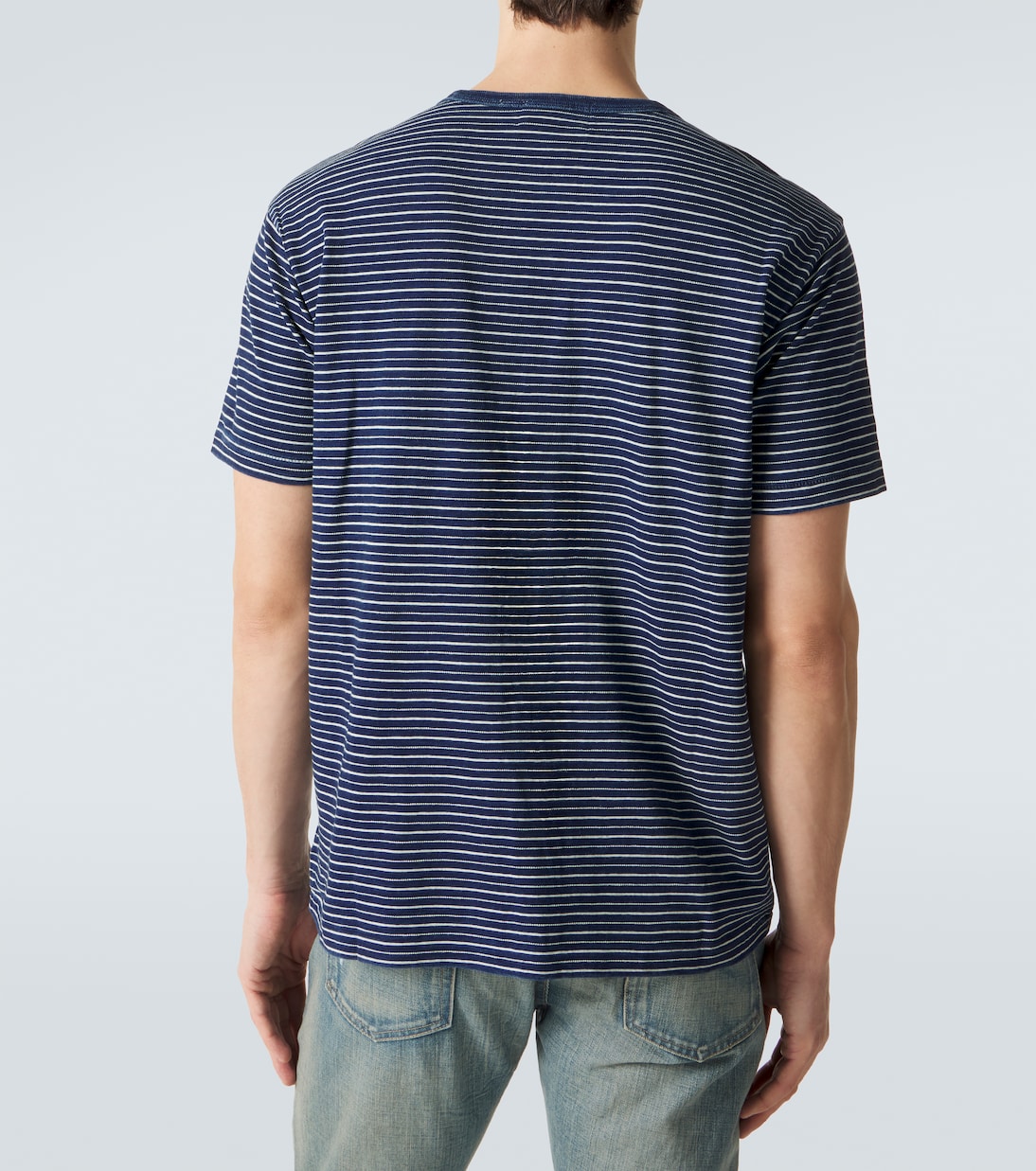 T-shirt en coton rayé | RRL