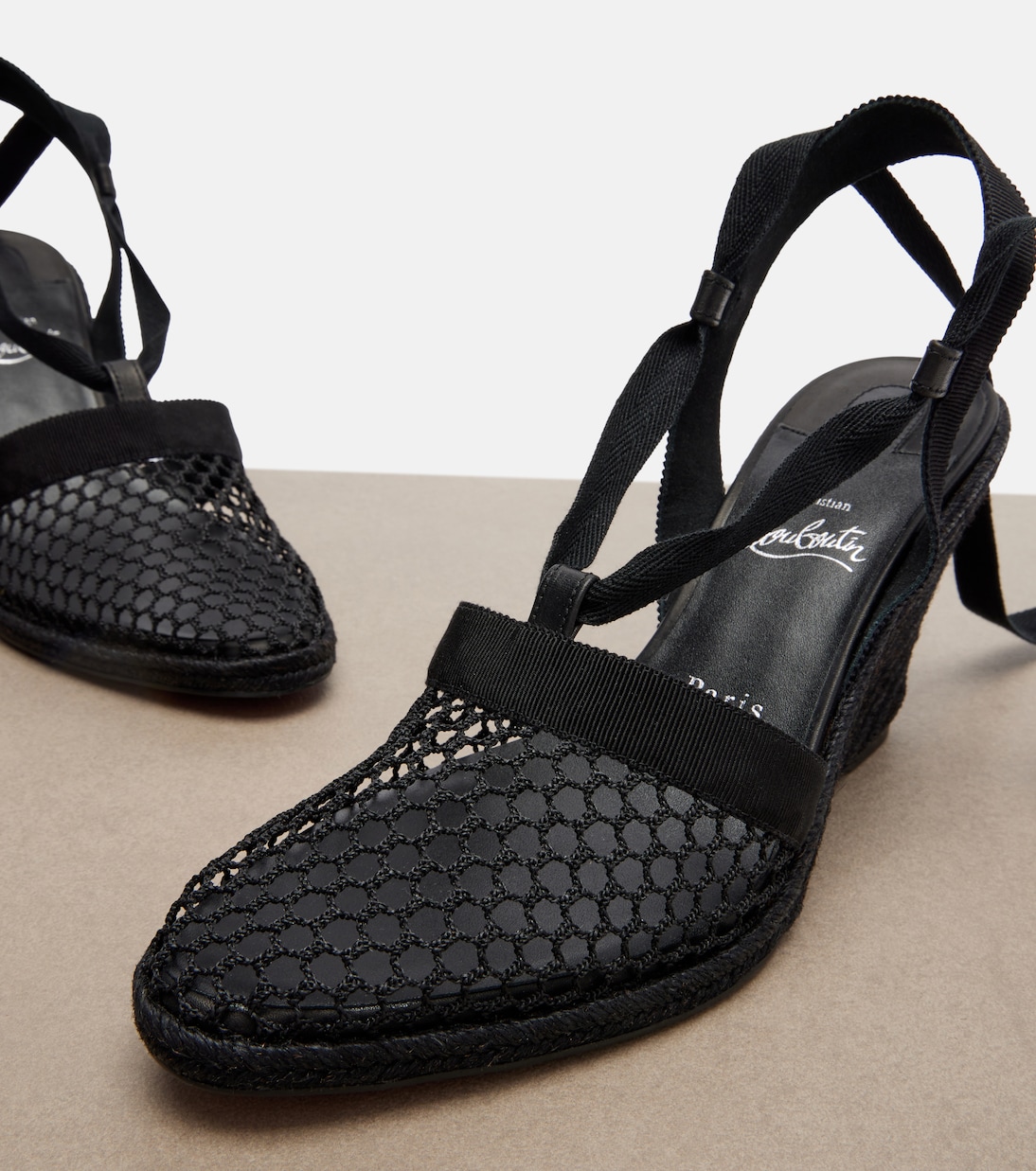 Sandali espadrillas Toleda con zeppa | Christian Louboutin