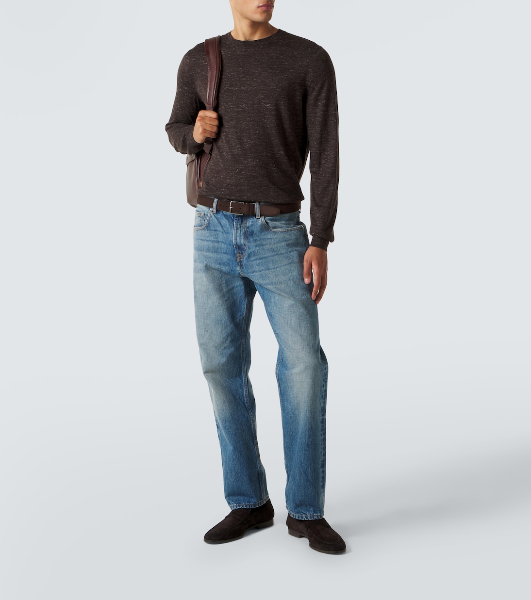 Silk, cashmere, and linen sweater | Zegna