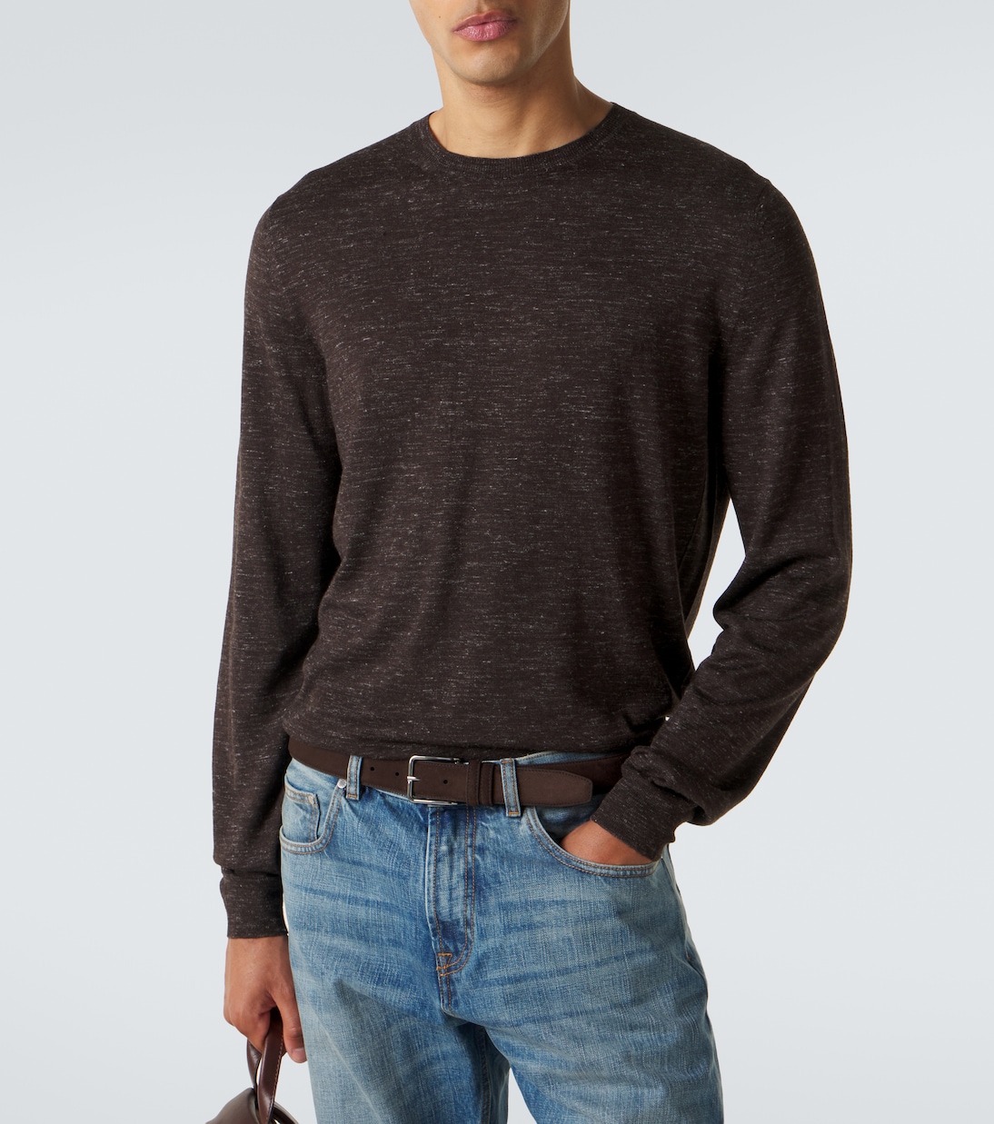 Silk, cashmere, and linen sweater | Zegna