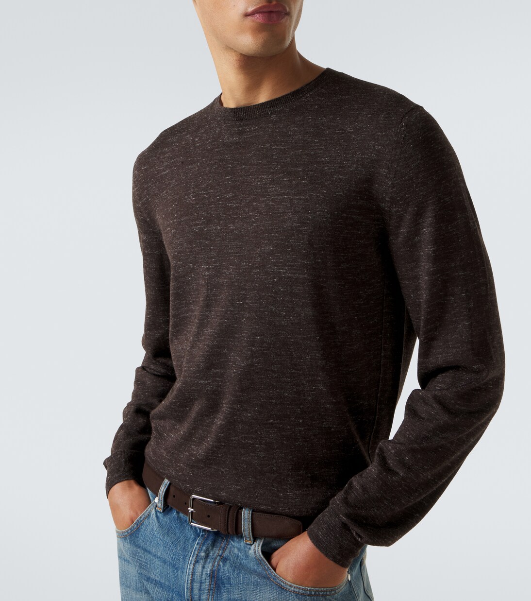 Silk, cashmere, and linen sweater | Zegna