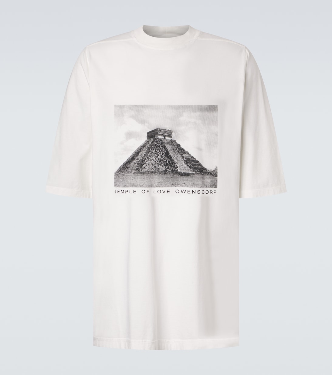 DRKSHDW Jumbo printed cotton jersey T-shirt | Rick Owens