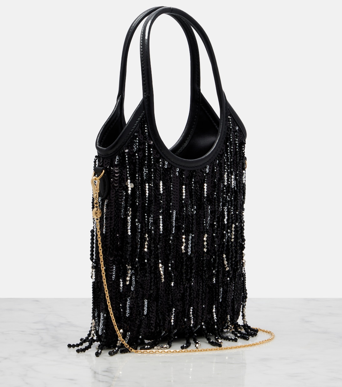 Ivy Medium embellished satin tote bag | Miu Miu