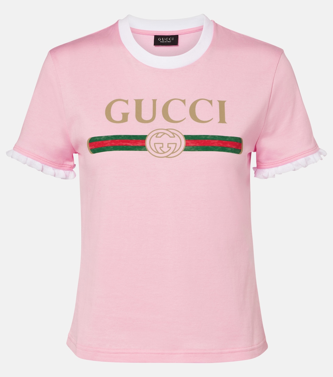 Logo cotton jersey T-shirt | Gucci