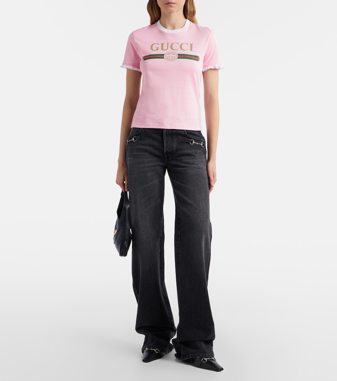 Logo cotton jersey T-shirt | Gucci