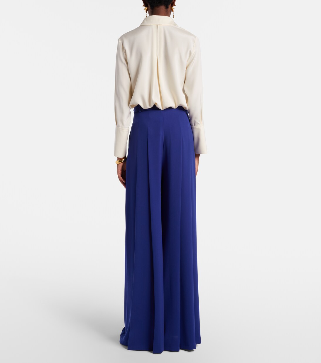 Pantalon ample plissé Valico | Max Mara