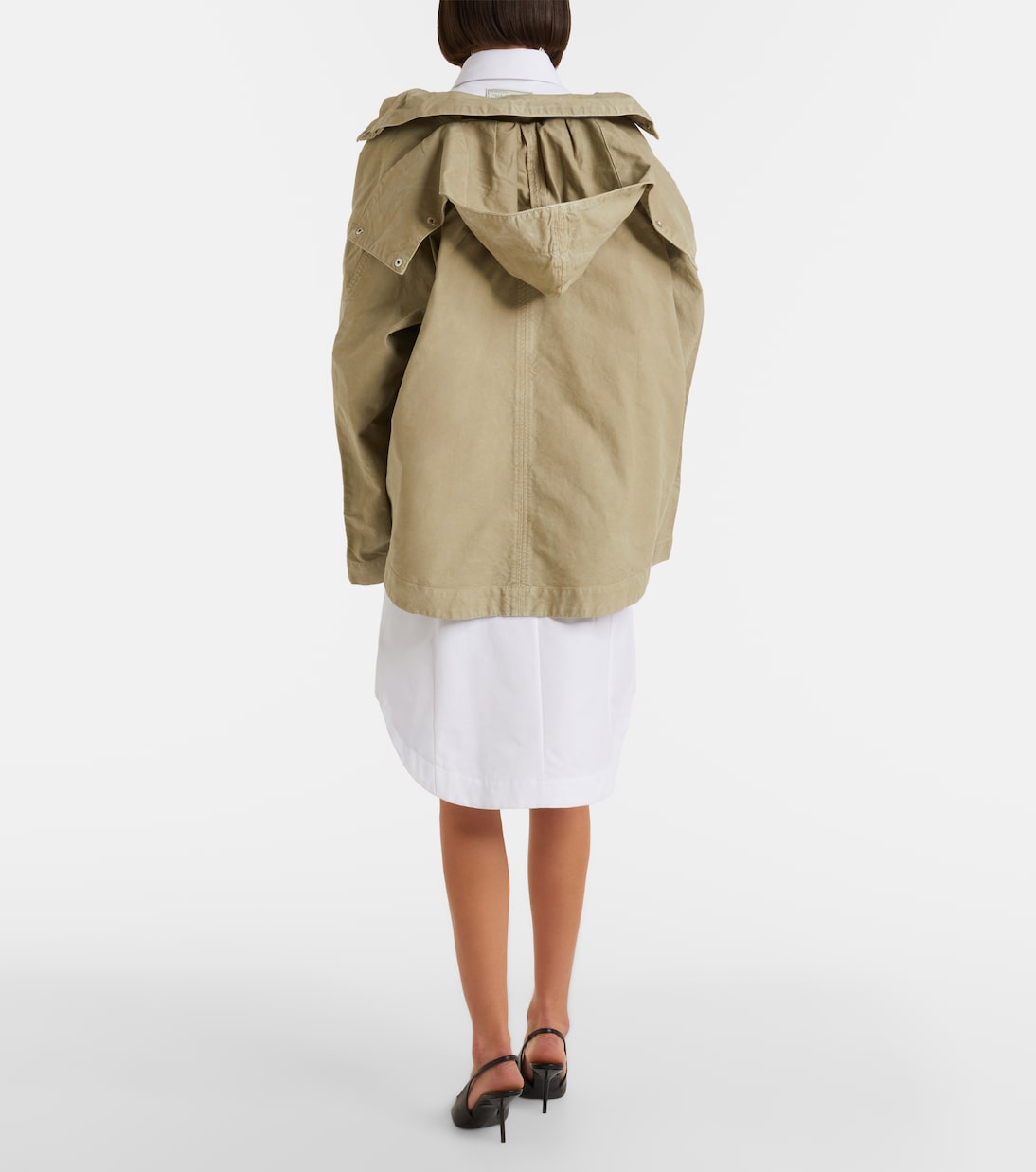Cotton cargo skirt | Victoria Beckham