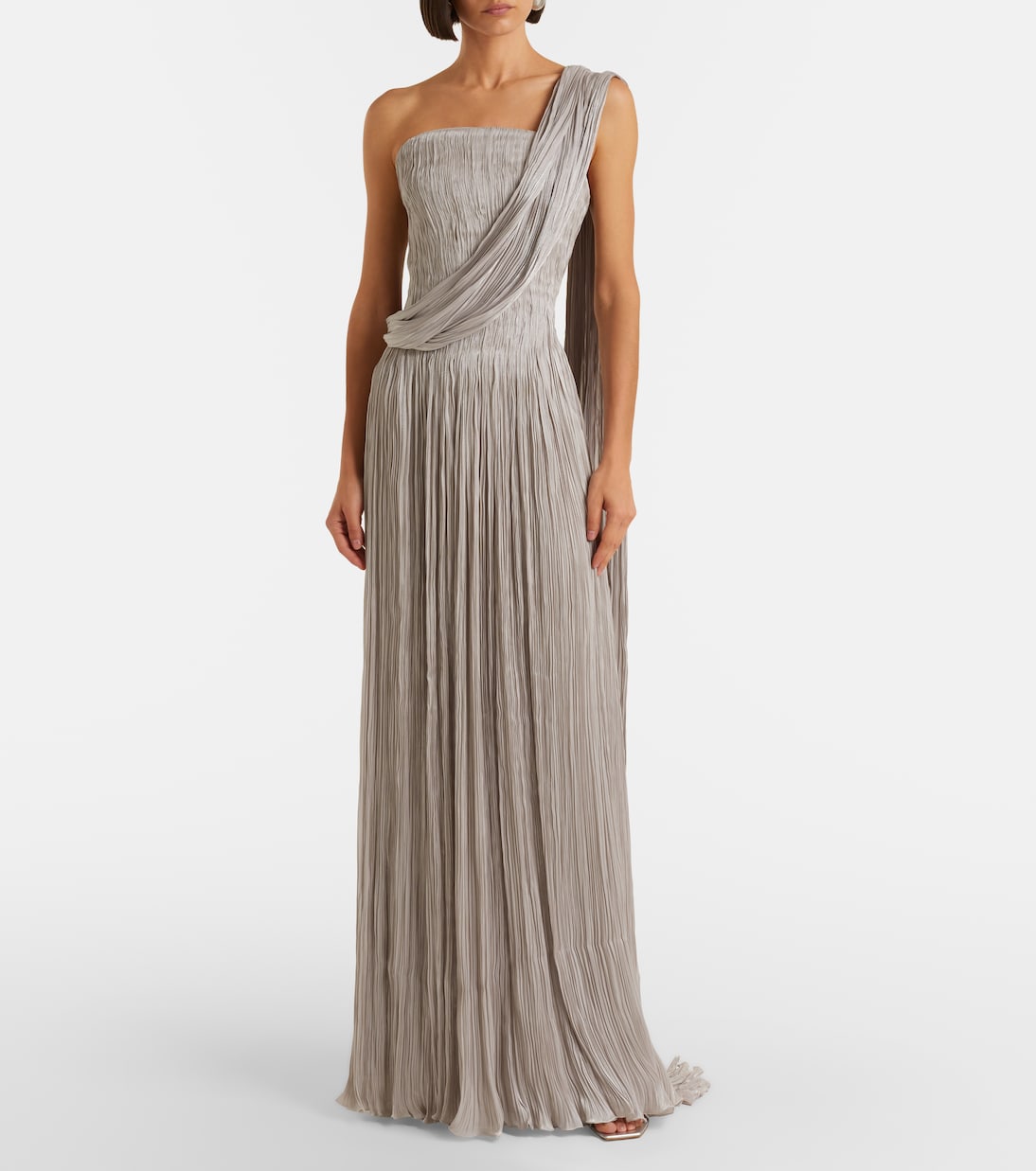 Pleated bustier gown | Marmar Halim