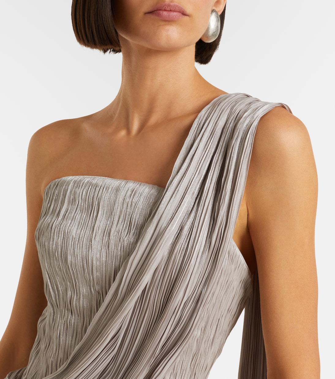 Pleated bustier gown | Marmar Halim