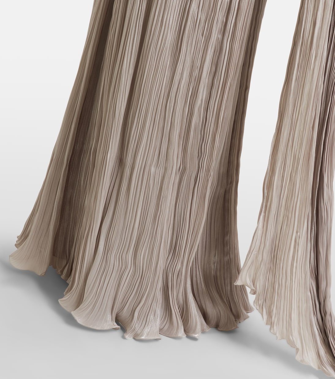 Pleated bustier gown | Marmar Halim