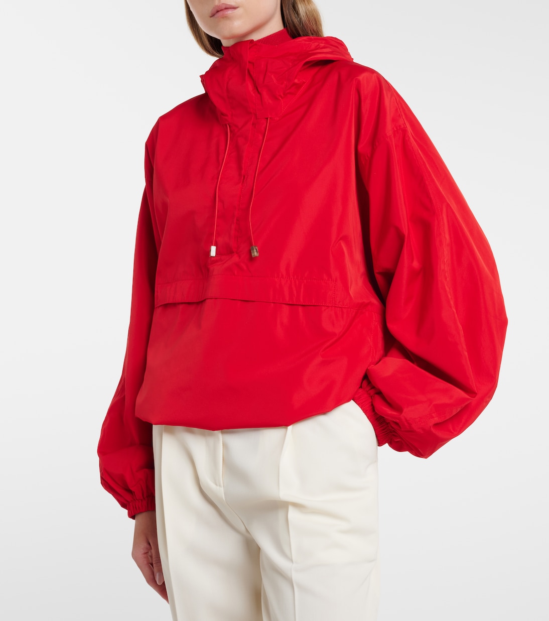 Hooded oversized jacket | Róhe