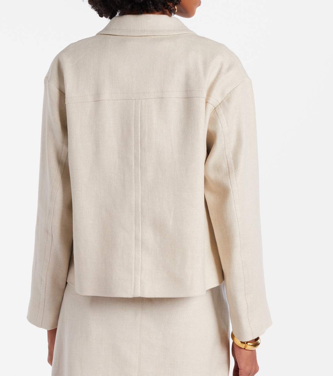 Dattero linen and cotton jacket | 'S Max Mara