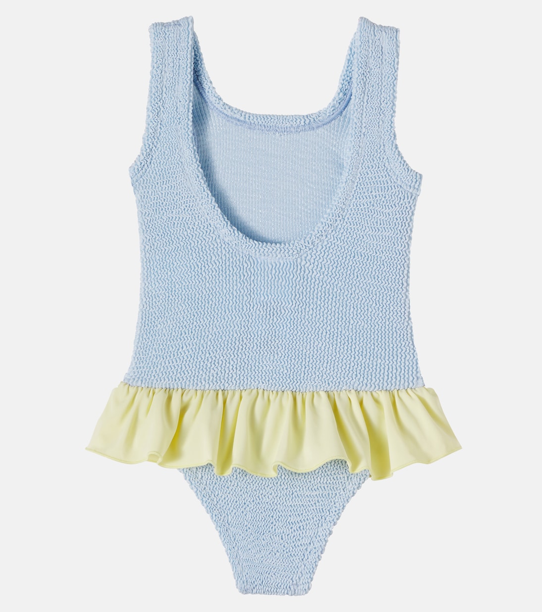 Denise ruffled swimsuit | Hunza G Kids