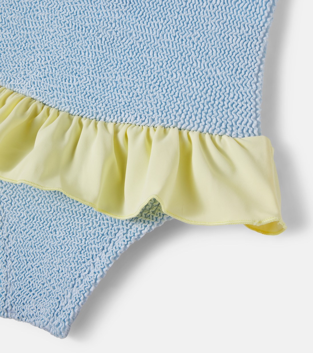 Denise ruffled swimsuit | Hunza G Kids