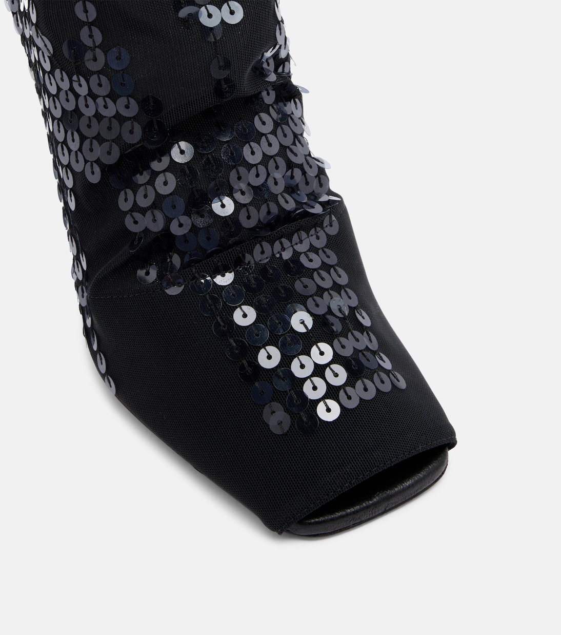 Cantilever embellished leather boots | Rick Owens