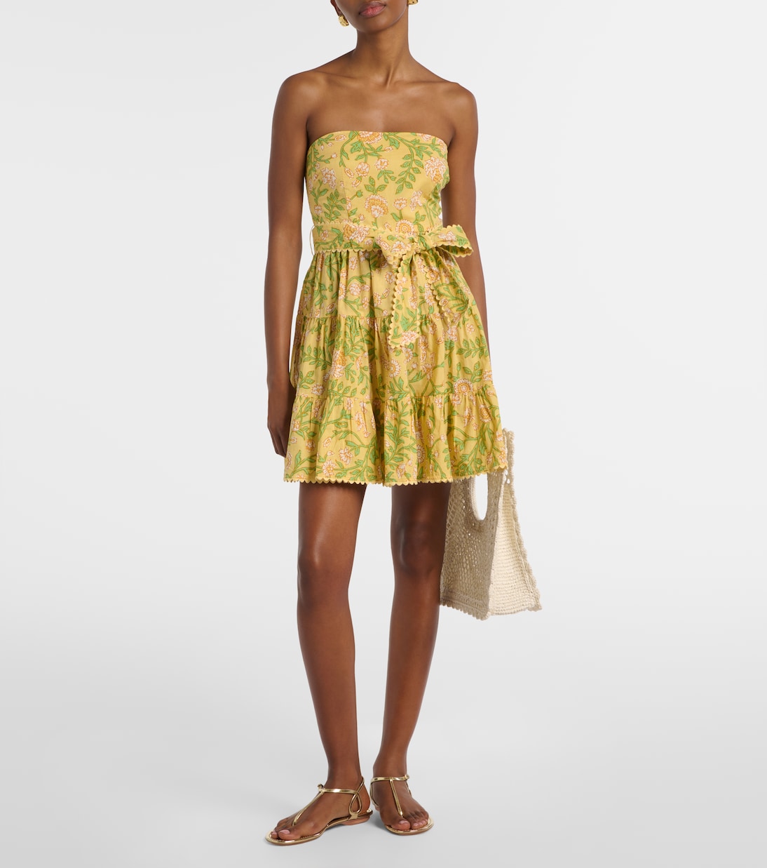 Minikleid Christine aus Baumwolle | Poupette St Barth