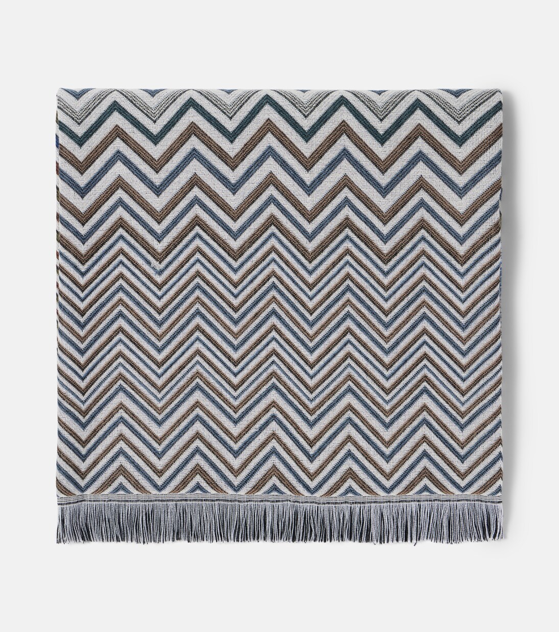 Antwan fringed wool-blend throw | Missoni