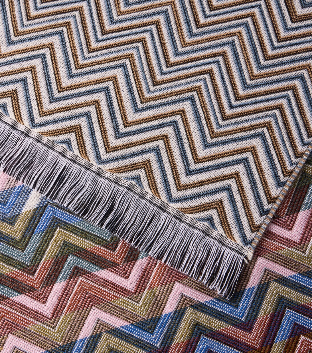 Antwan fringed wool-blend throw | Missoni