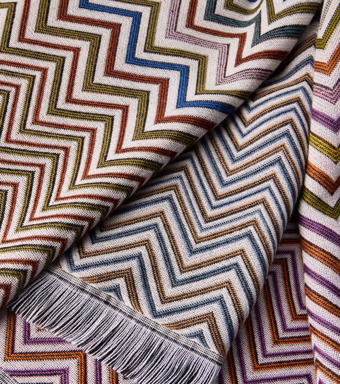 Antwan fringed wool-blend throw | Missoni