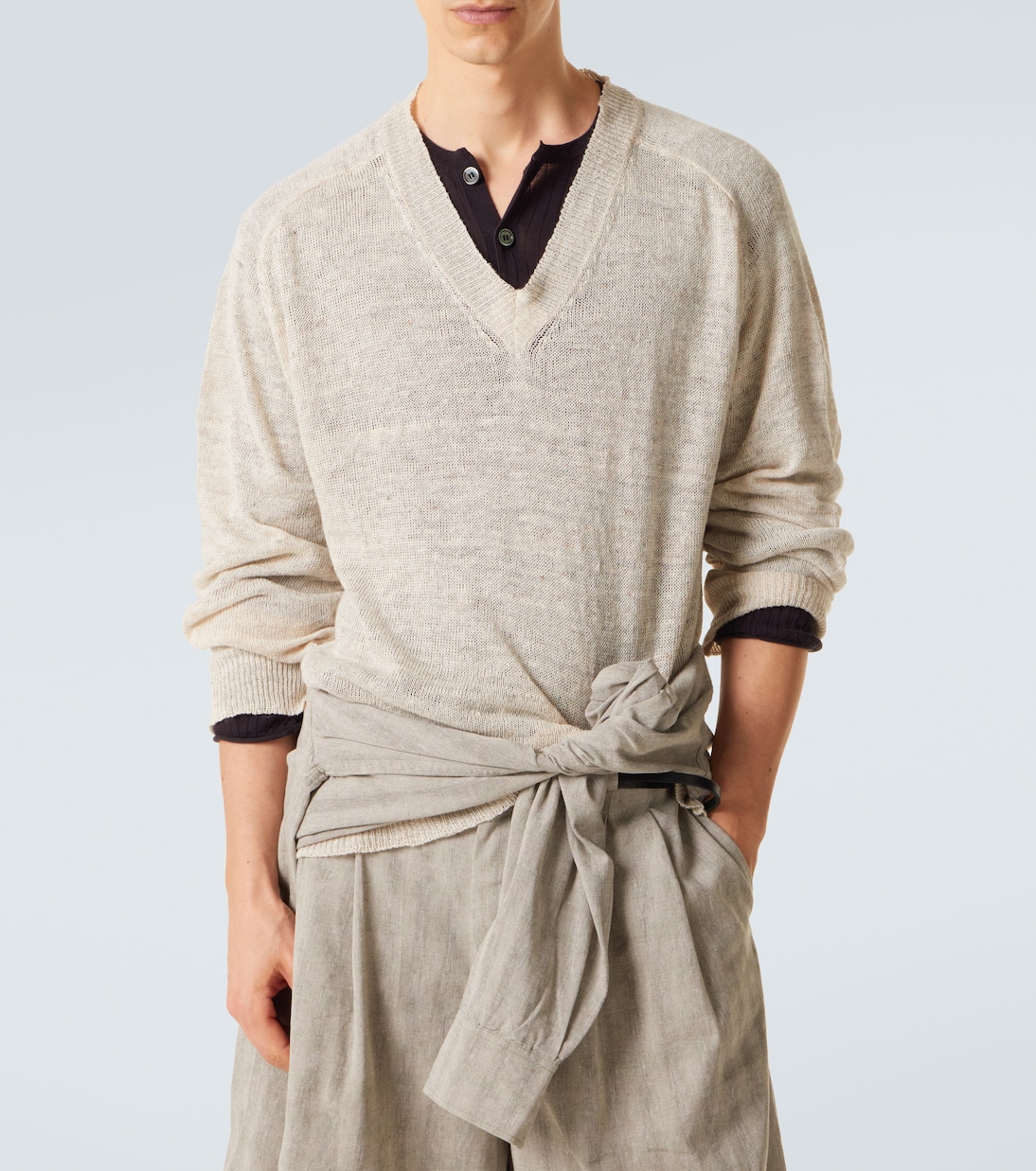 Pullover Rue in lino e cotone | Our Legacy