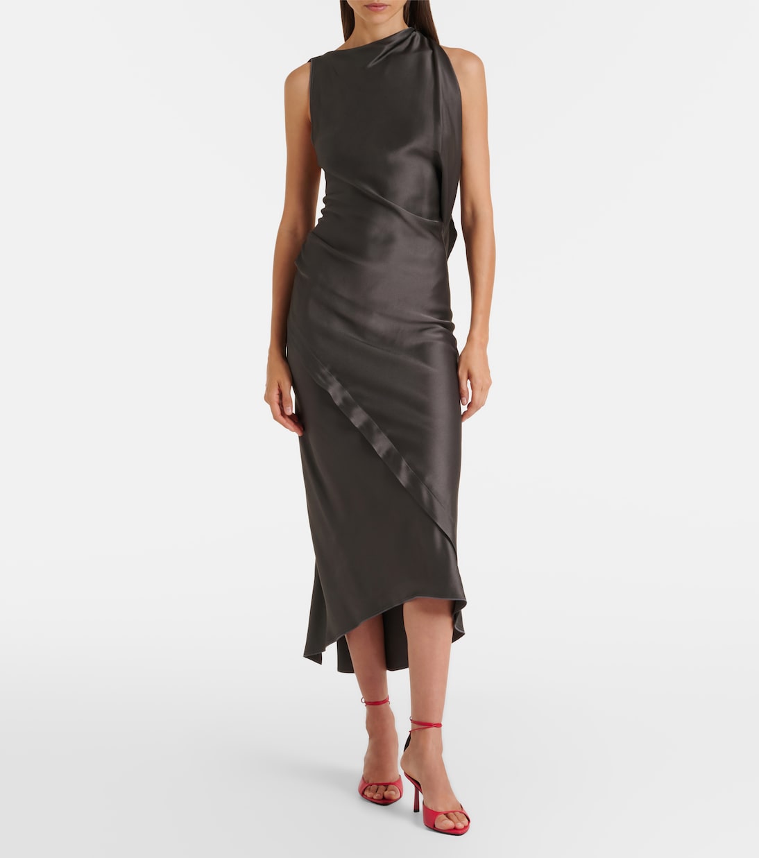 Midikleid Kyra aus Crêpe-Satin | Victoria Beckham