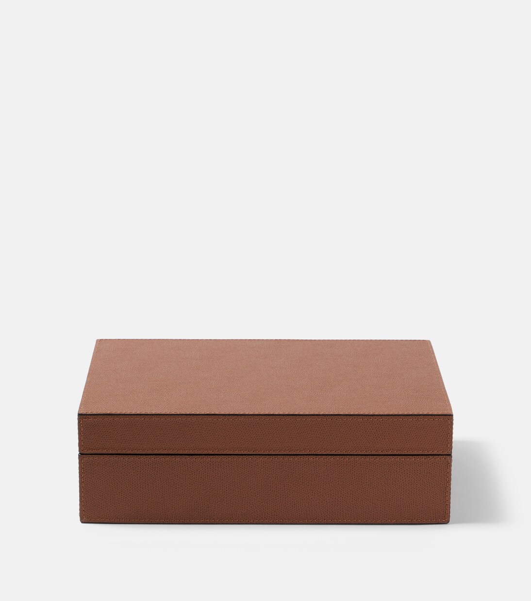 Santiago leather and wooden cigar box | Giobagnara