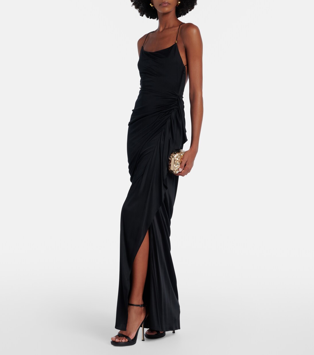 Sandalias Moza de piel con plataforma | Jimmy Choo