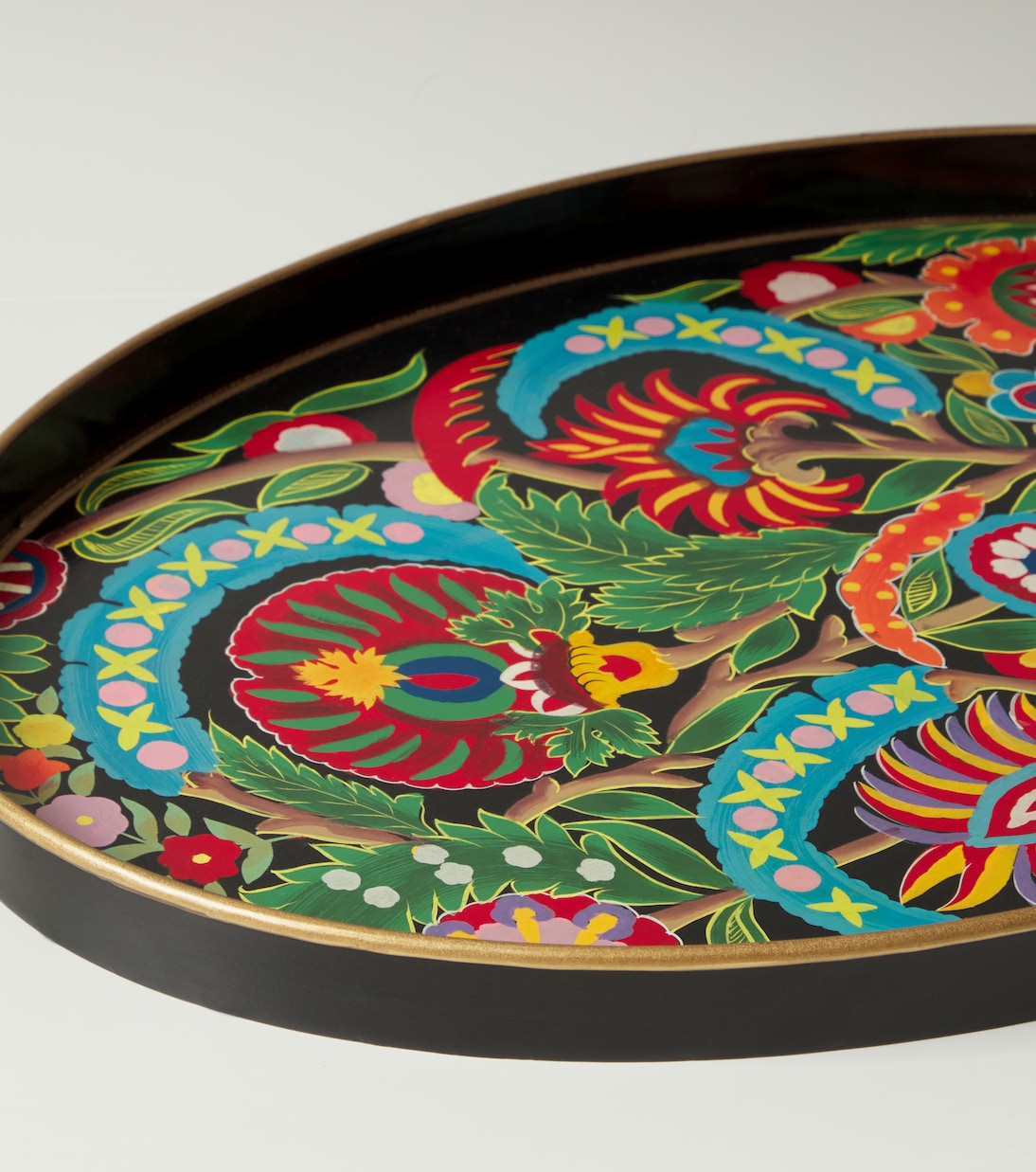 Ikat iron tray | Les-Ottomans