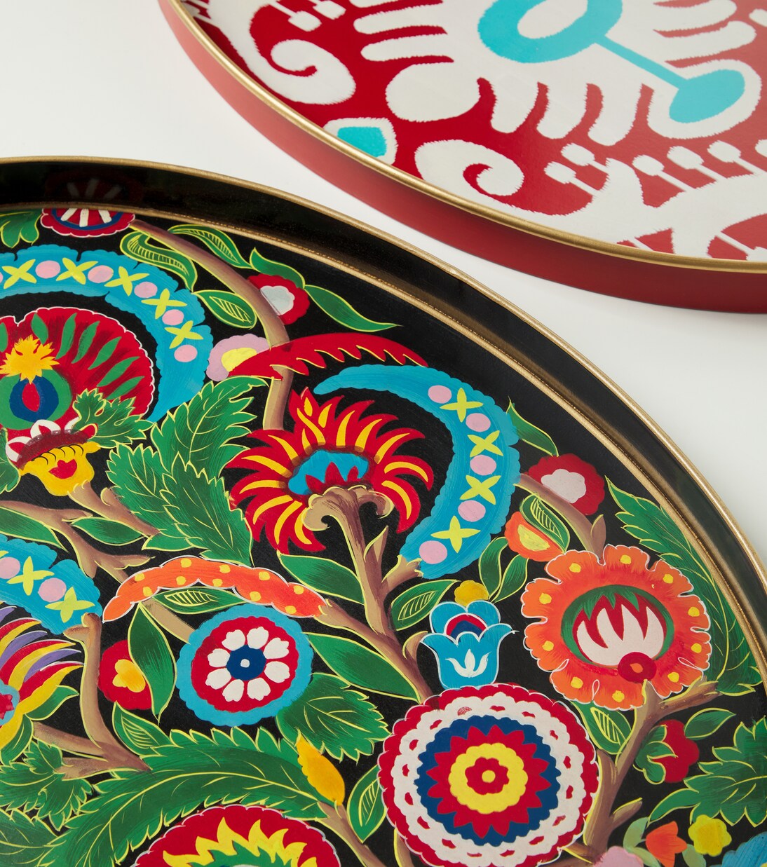 Ikat iron tray | Les-Ottomans