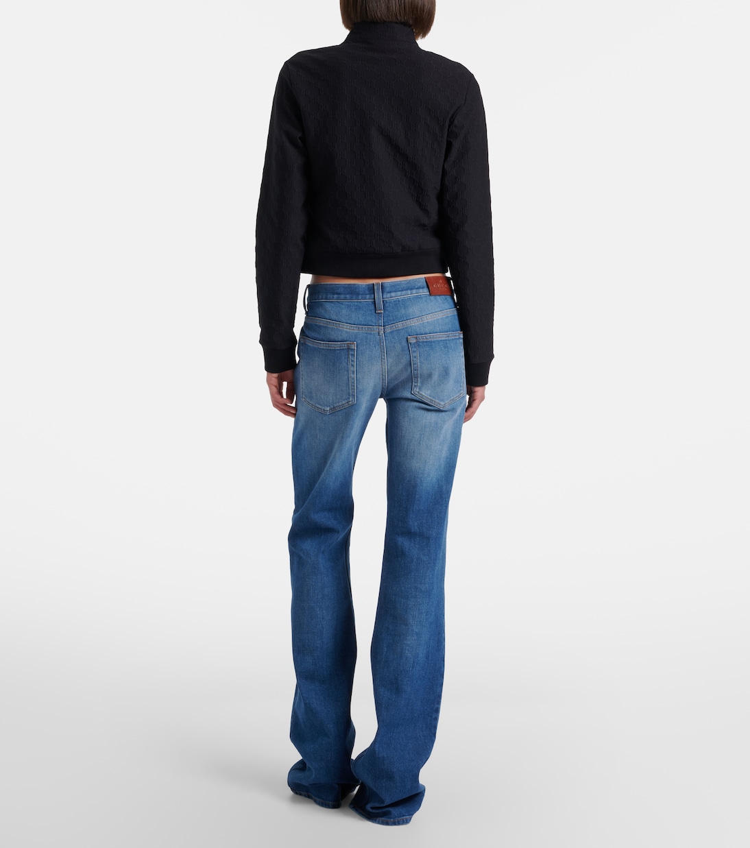 Horsebit flared jeans | Gucci