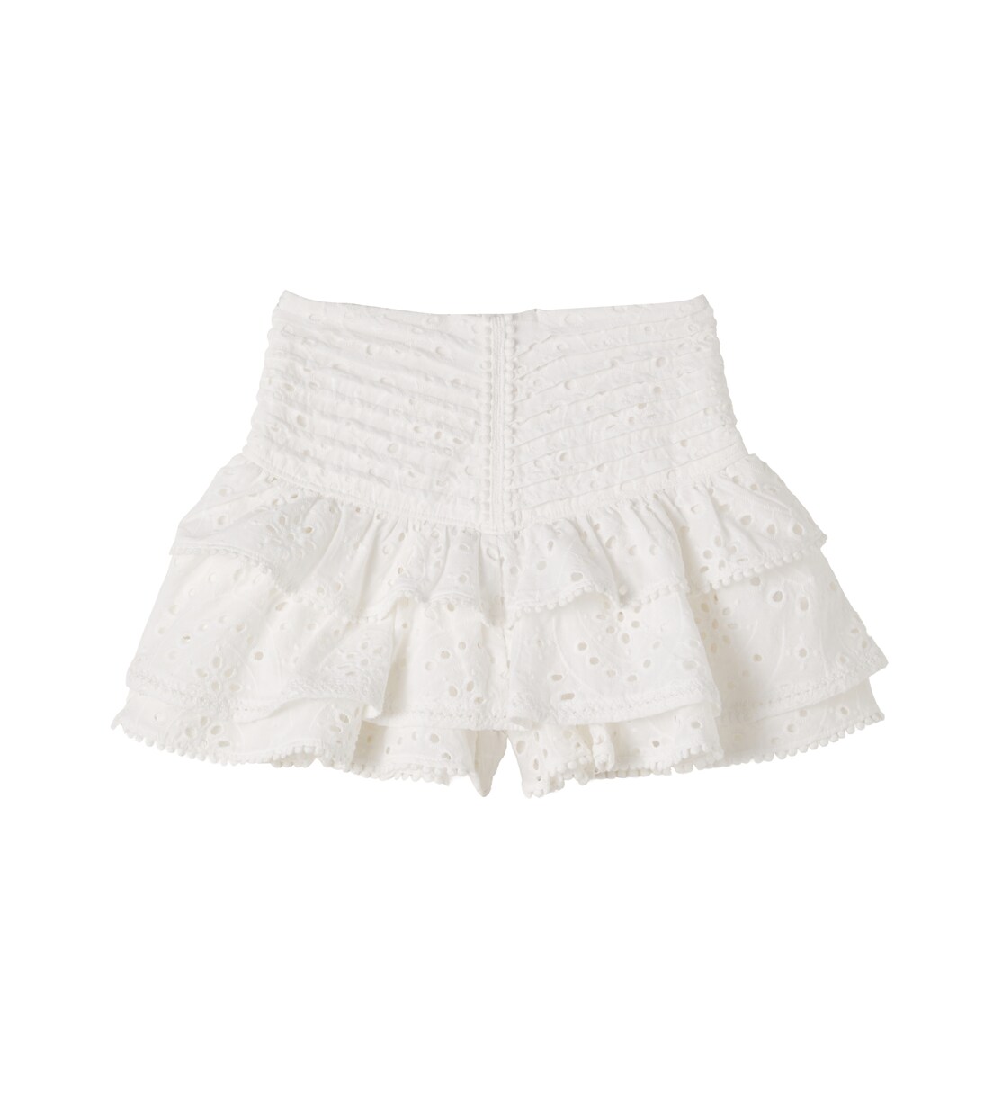 Alizee broderie anglaise cotton skort | Poupette St Barth Kids