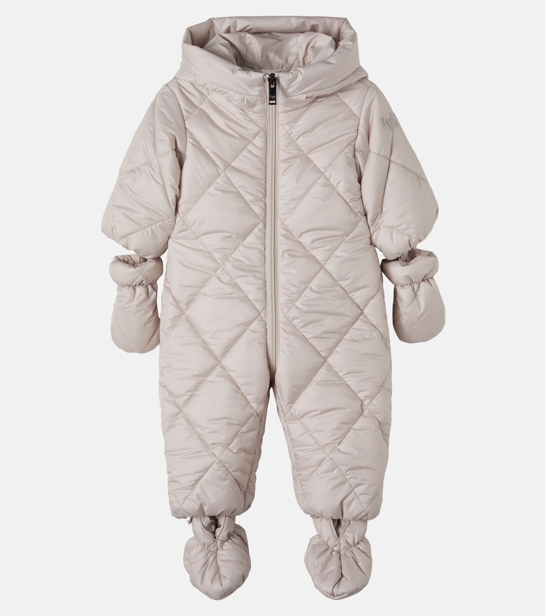 Baby quilted snowsuit | Il Gufo